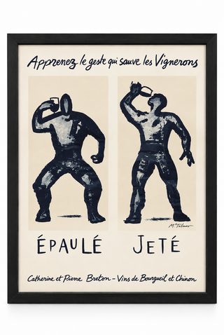 Affiche "Épaulé Jeté "