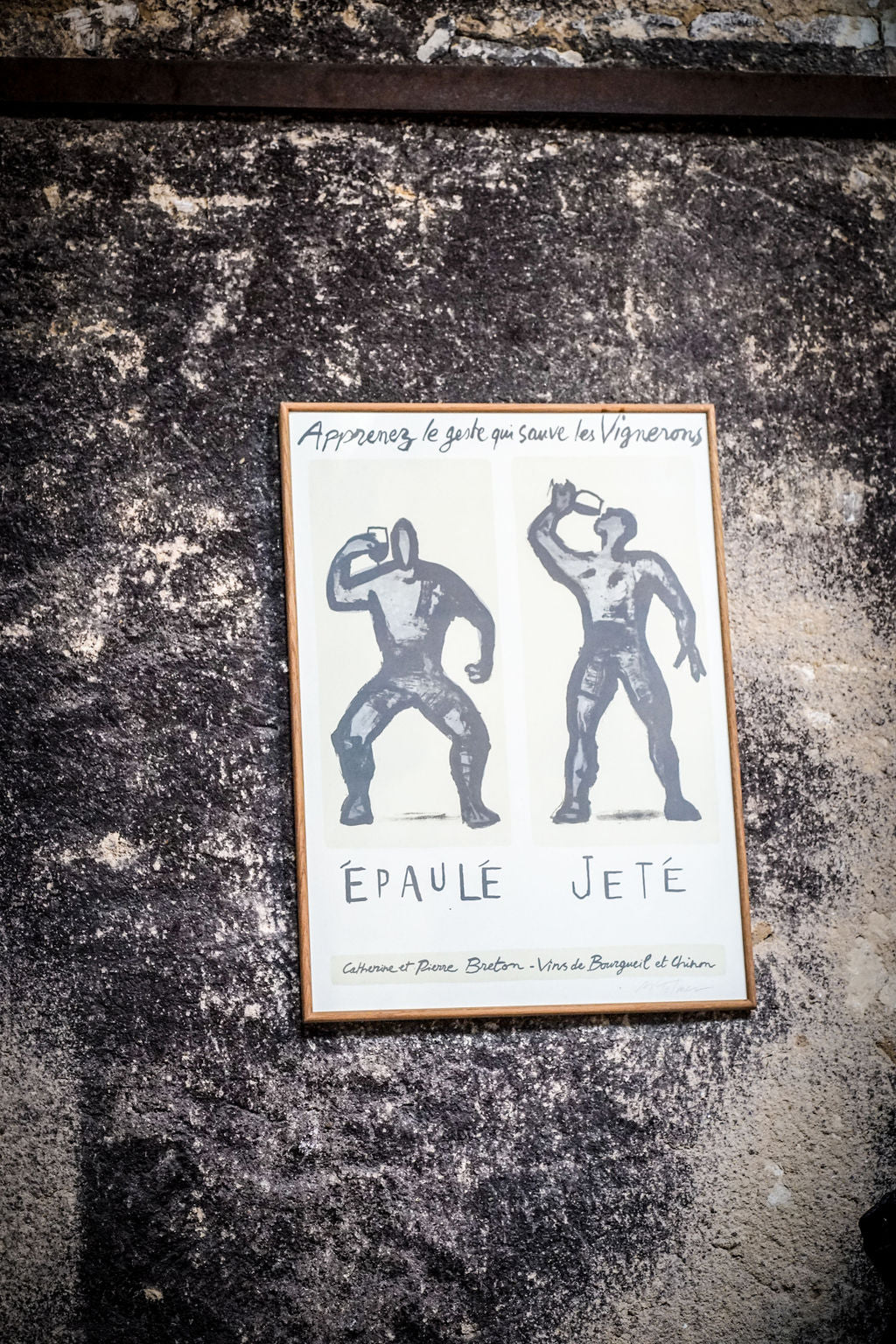 Epaulé Jeté + Trinch Poster – Domaine Breton