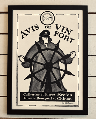 Affiche "Avis de Vin Fort"